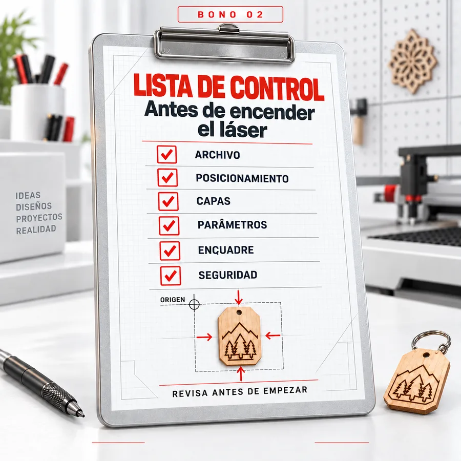 Checklist Antes de Iniciar el Láser