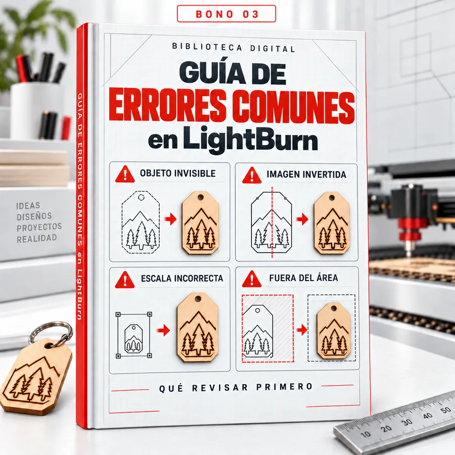 Guía de Errores Comunes en LightBurn